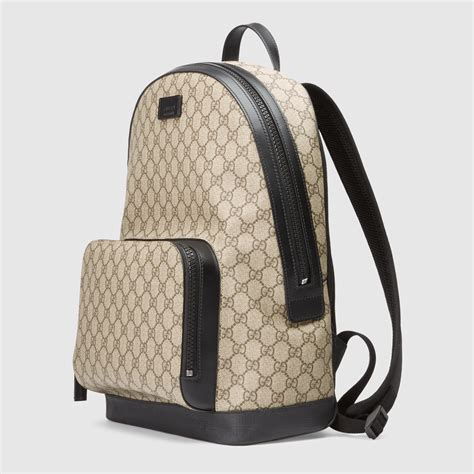 gucci backpack laptop|gucci gg supreme canvas backpack.